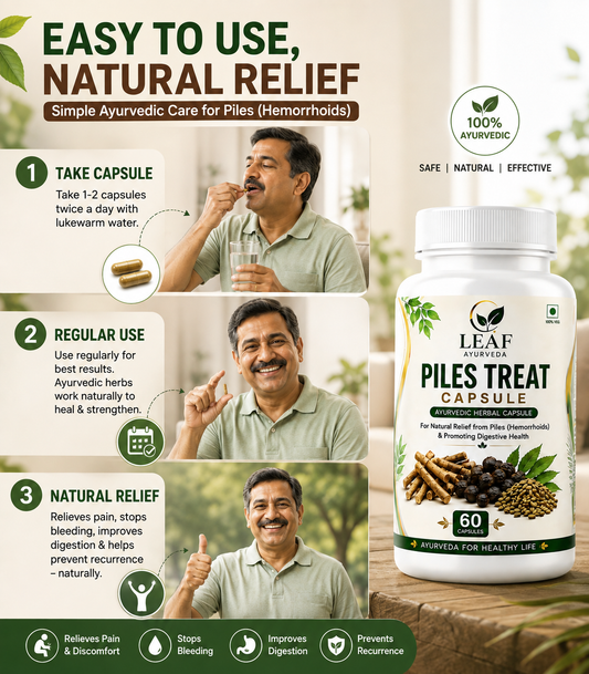 PILES TREAT – Ayurvedic Herbal Capsules